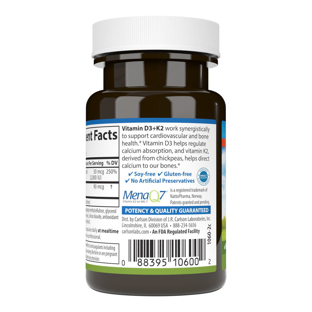 Vitamin D3 + K2