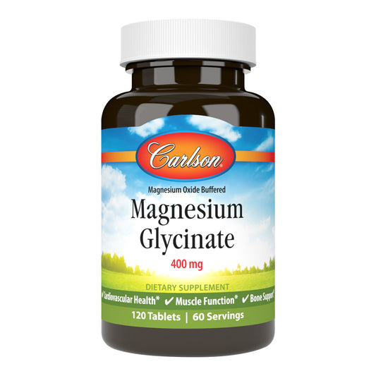 Chelated Magnesium Glycinate contains magnesium bound to the amino acid glycine to promote optimal absorption. carlson magnesium glycinate, magnesium glycinate 400 mg benefits, chelated magnesium glycinate