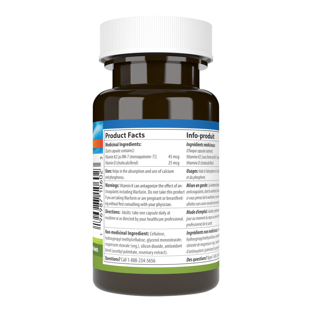 Vitamin D3 + K2