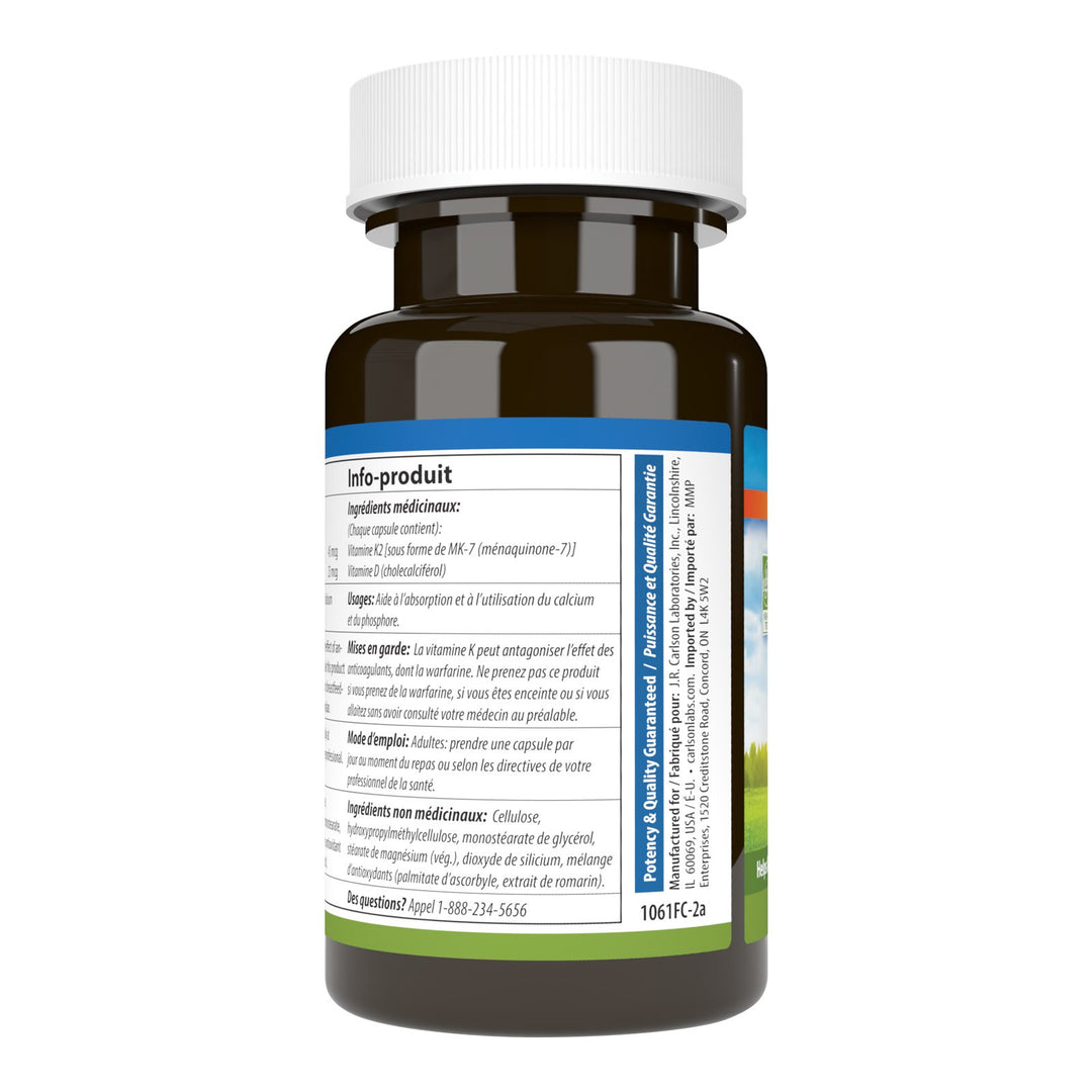 Vitamin D3 + K2