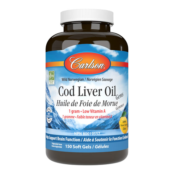 Cod Liver Oil, Low Vitamin A