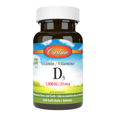 Vitamin D3 1,000 IU (25 mcg)