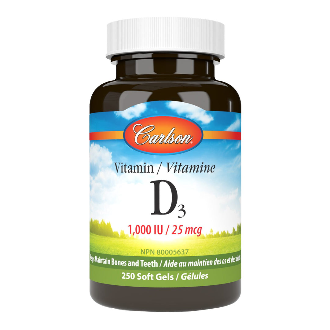 Vitamin D3 1,000 IU (25 mcg)