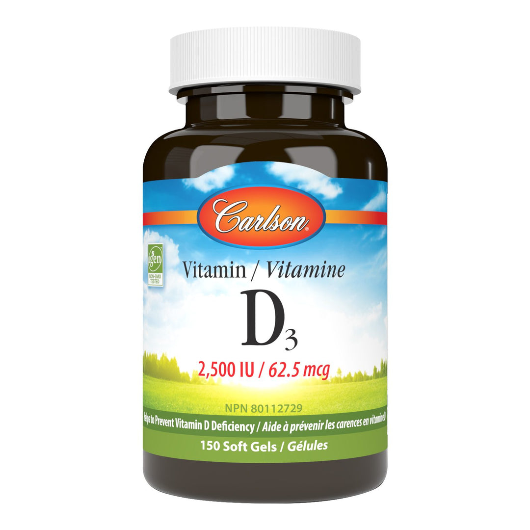 Vitamin D3 2,500 IU (62.5 mcg)