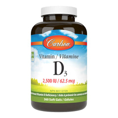 Vitamin D3 2,500 IU (62.5 mcg)