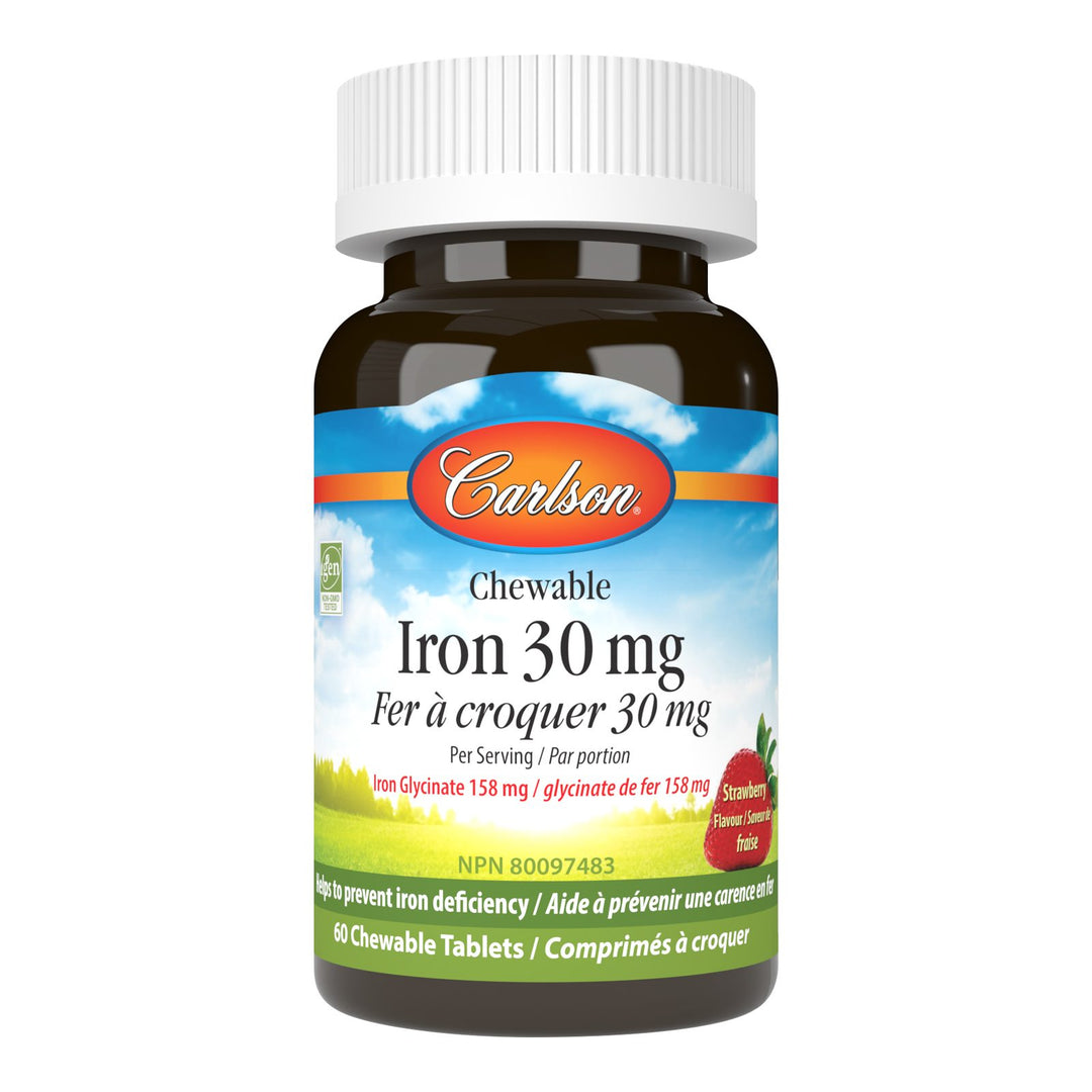 Chewable Iron, Strawberry
