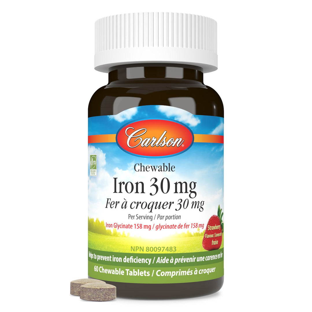 Chewable Iron, Strawberry