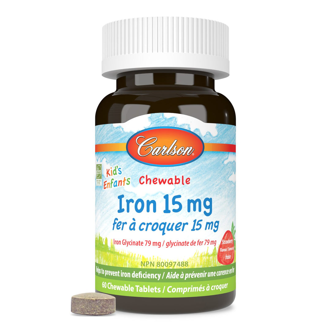 Kid's Chewable Iron, Strawberry