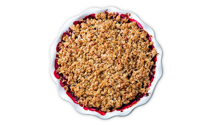 Crunch Topped Baked Berries