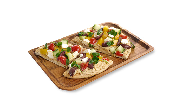 Greek Style Personal Pizzas