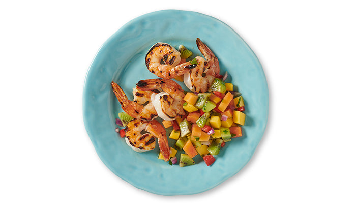Grilled Shrimp with Fruit Salsa